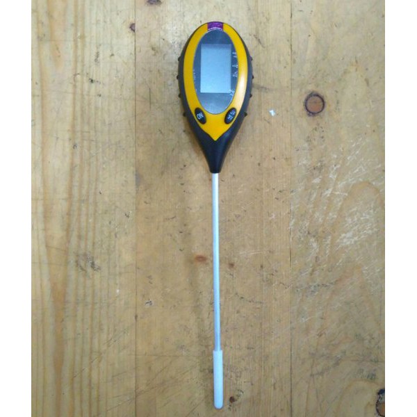 Digital Ph Meter tanah  4 in 1 moisture temperature light