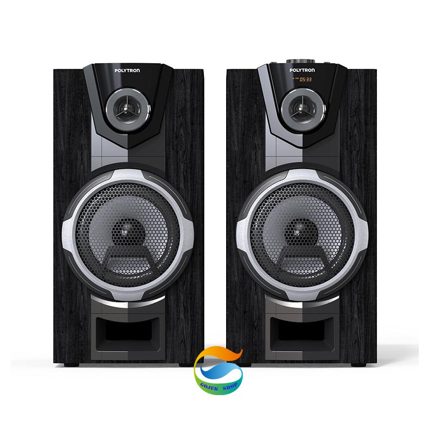 Polytron PAS 8F12 Speaker Active Desain Compact Super Bass