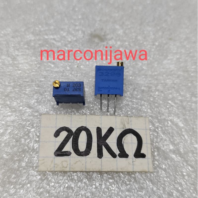 trimpot VR 20K ohm 3286