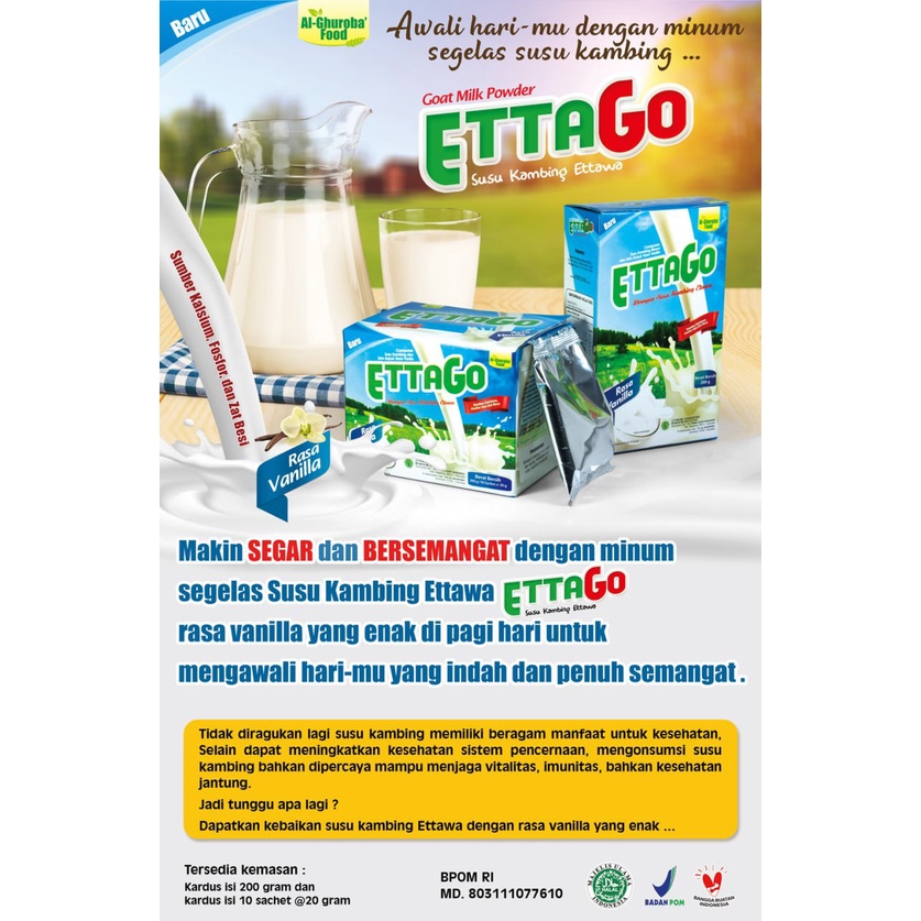 

Susu Etawa Susu Ettago