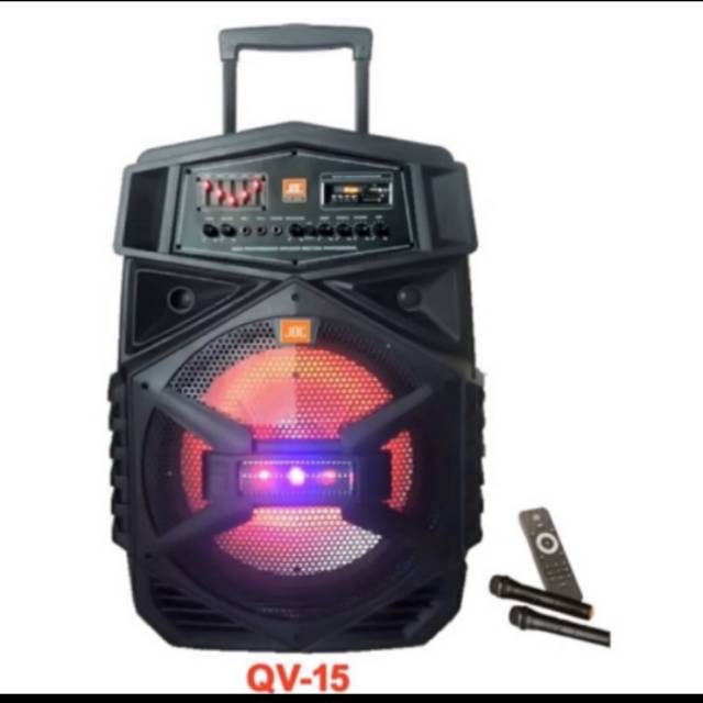 Speaker Portable Meeting JDL QV15 SPEAKER 15 INCHI