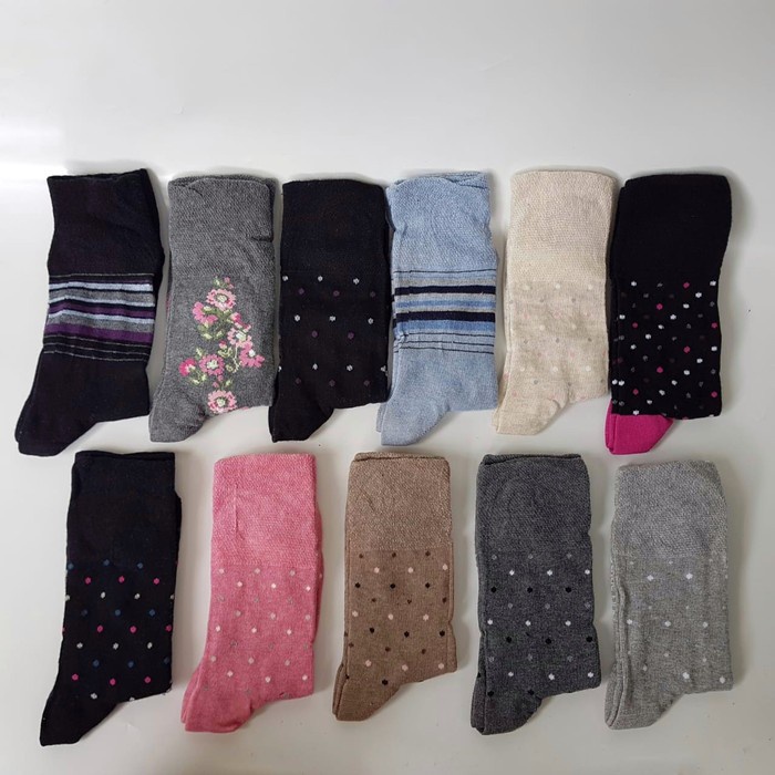 Kaoskaki socks dewasa karet elastis khusus diabetes KKDB-MOTIF