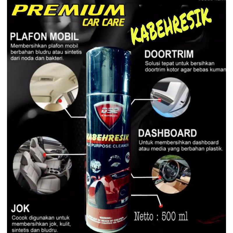 ALL CLEANER FOAM/ALL PURPOSE CLEANER FOAM/PEMBERSIH INTERIOR MOBIL/PEMBERSIH JOK/PEMBERSIH SERBAGUNA