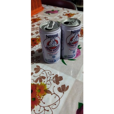 kaleng bekas bear brand 189ml bagus
