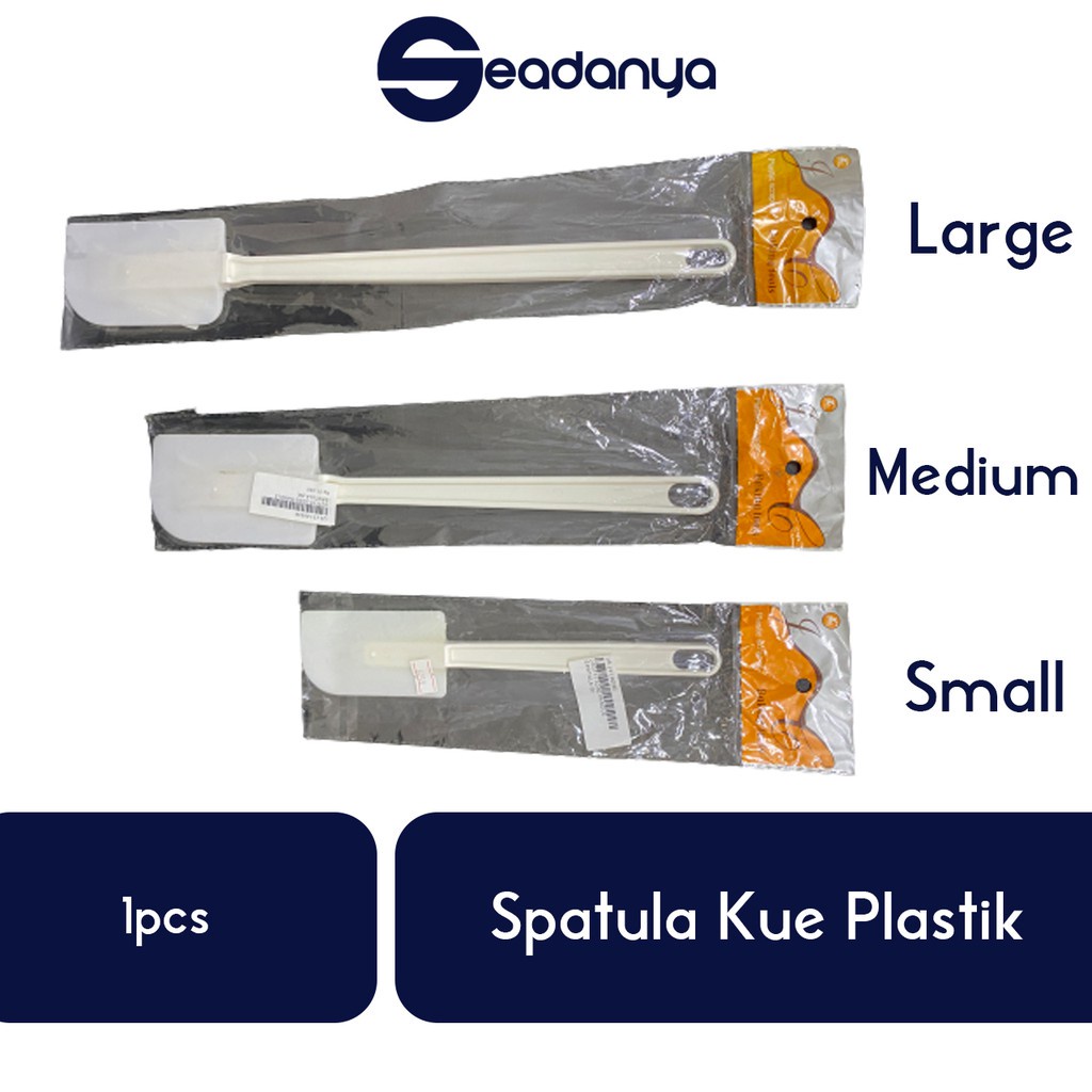 

Spatula Flat Perata Butter Cream Plastik/Plastic 1pcs-Alat Pemoles ButterCream/ButterKrim Polisher