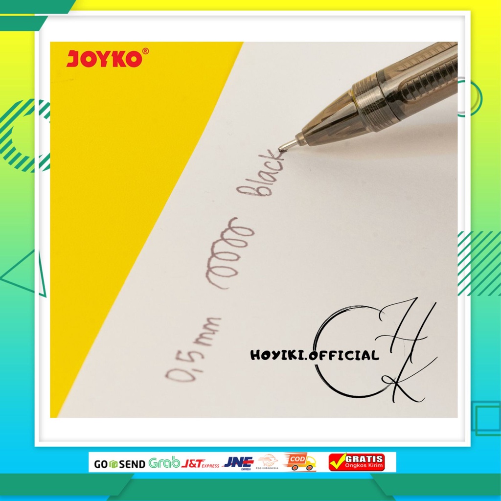 

JOYKO Erasable Gel Pen Pulpen Pena Bisa Dihapus Joyko GP-279 Shokyo 0.5 mm