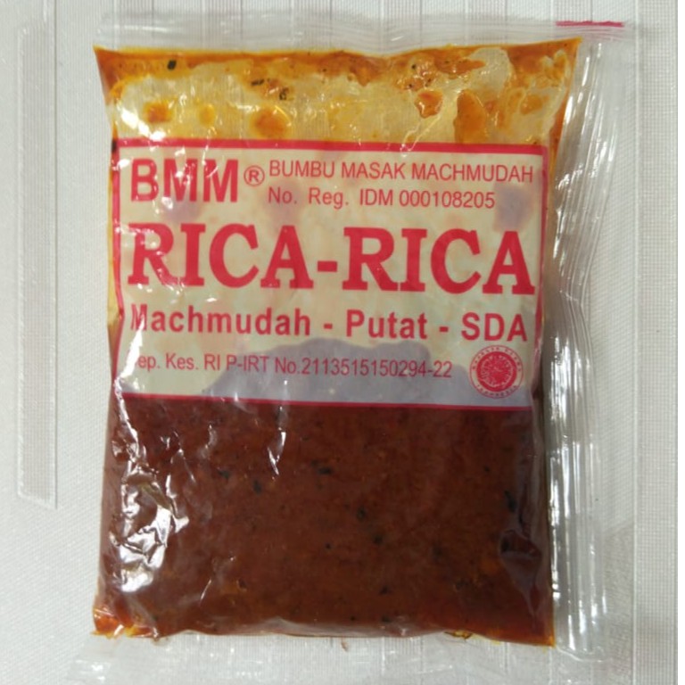 

BUMBU RICA-RICA || BUMBU MAHMUDAH - Bumbu Masak Machmudah (BMM)