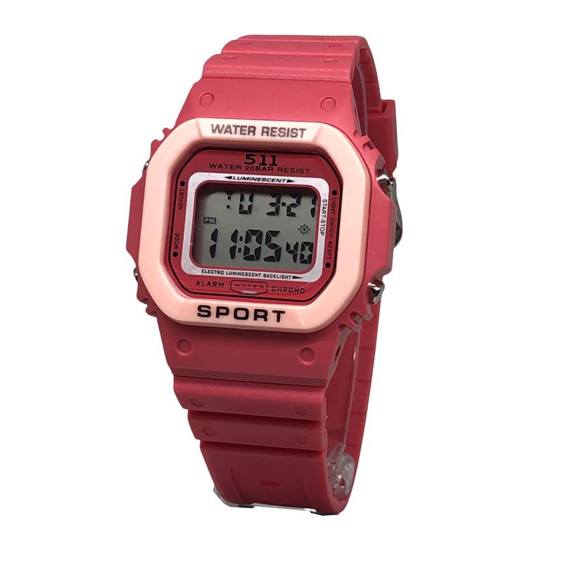 jam tangan wanita pria Digital 511 Sport