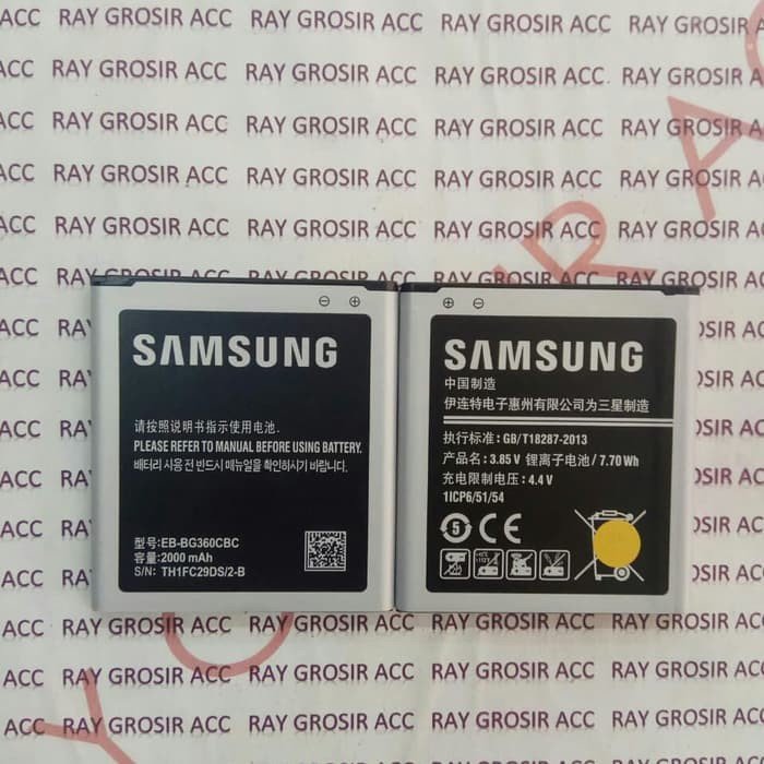 Baterai Original SAMSUNG J2 , J200 G360 Core Prime EB-BG360CBC