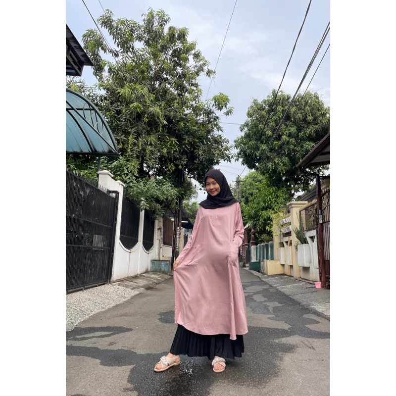 Long Tunik/Semi Dress/Gamis Jumbo