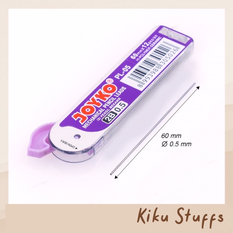 

Pencil Lead Joyko / Isi Pensil Joyko 0.5 | Kiku Stuffs