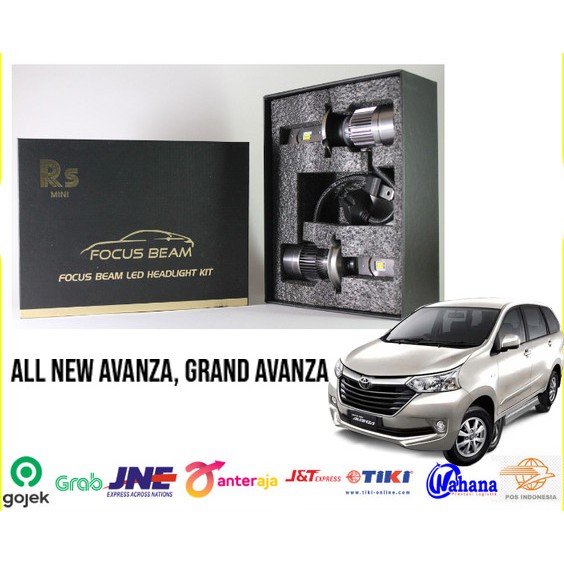 bohlam lampu depan LED all new avanza grand avanza premium 6000k