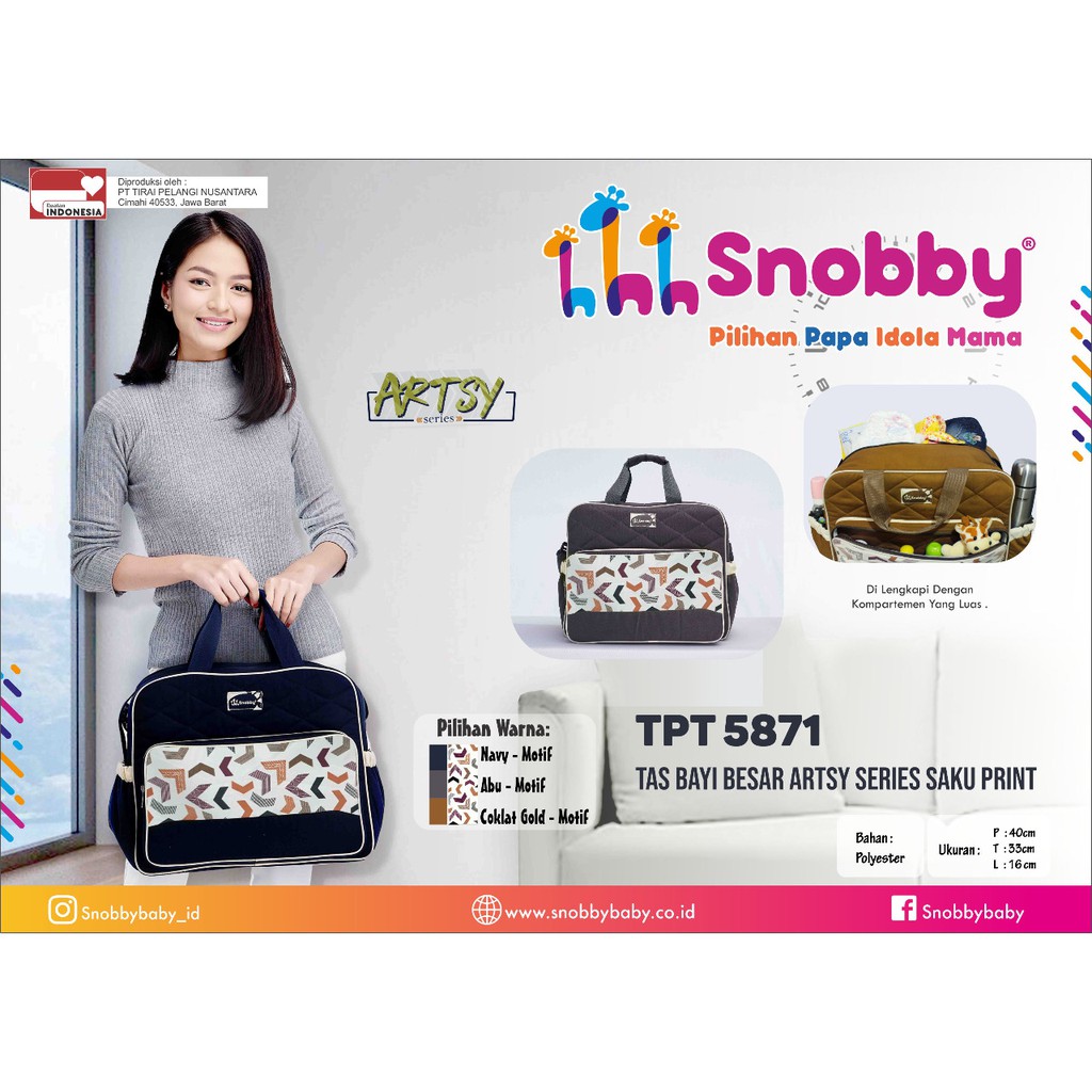 Tas Bayi Besar Snobby Artsy TPT 5871