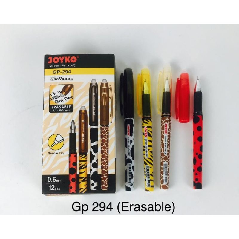 

selusin pen joyko sho vanna gp-294 batik bisa dihapus