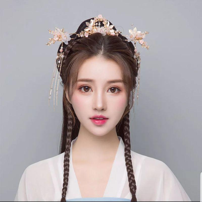 ANNELISE Chinese Hairpin - Tusuk Konde Chinese/Sangjit Hairpin/Aksesoris Rambut Sangjit/Wedding Head