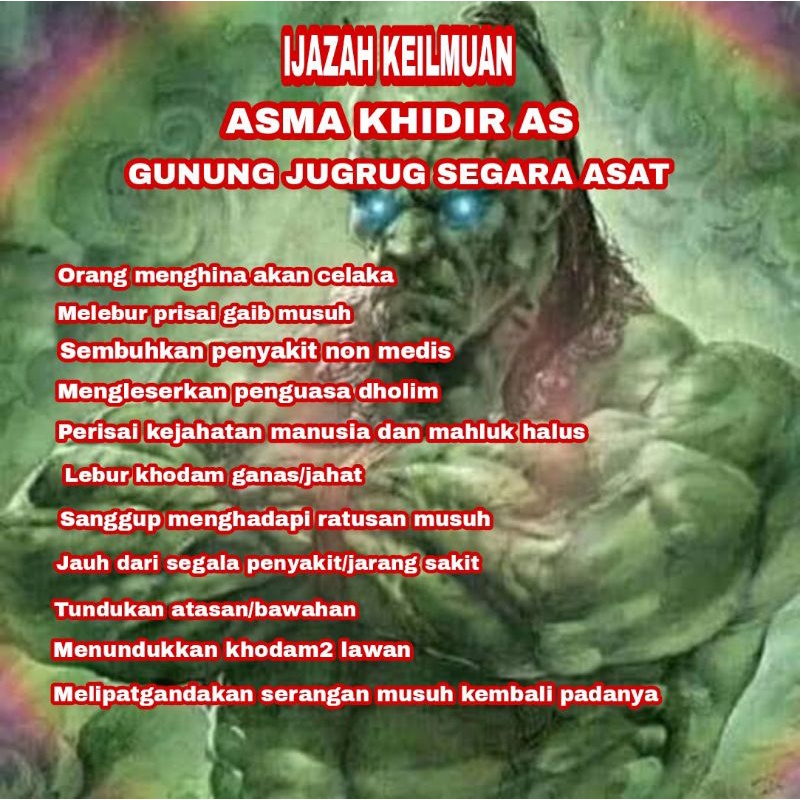 

COD) IJAZAH KEILMUAN GUNUNG JUGRUG SEGARA ASAT