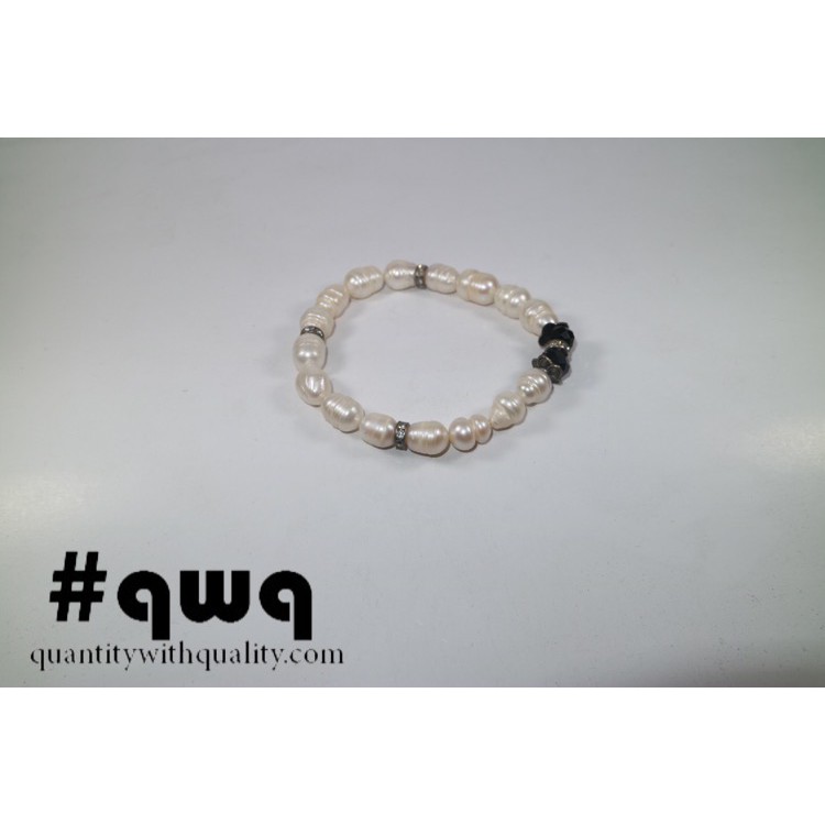 #qwq gelang cewek bunga freshwater pearl CLASSIC round  Bagikan :   SWAROVSKI