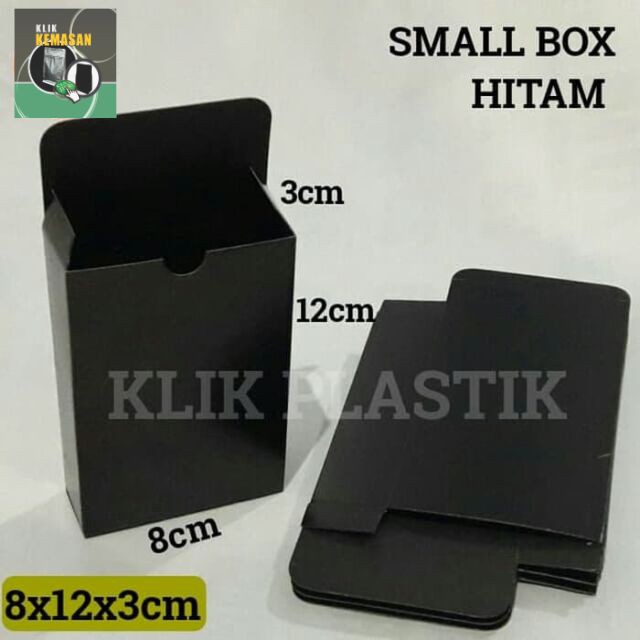 

KOTAK AKSESORIS HITAM / TEMPAT SOUVENIR / PILLOW BOX / BUNGKUS KADO