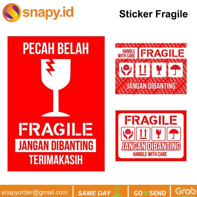 

STIKER FRAGILE snapy90 dijamin