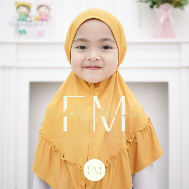 Hijab Anak Monalisa / Hijab nyaman lucu murah kualitas PREMIUM