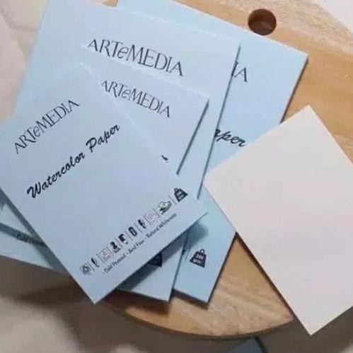 

Star Artemedia A5 Watercolor Water Color Paper Kertas Gambar Khusus Cat Air - Wc Paper Murah