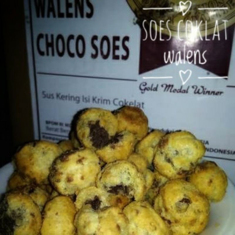 

soes coklat wallen 1kg ASLI produk nissin