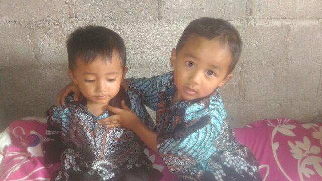 Batik Couple Keluarga Sania Ruffle Ori Ndoro Jowi Dnt Madu