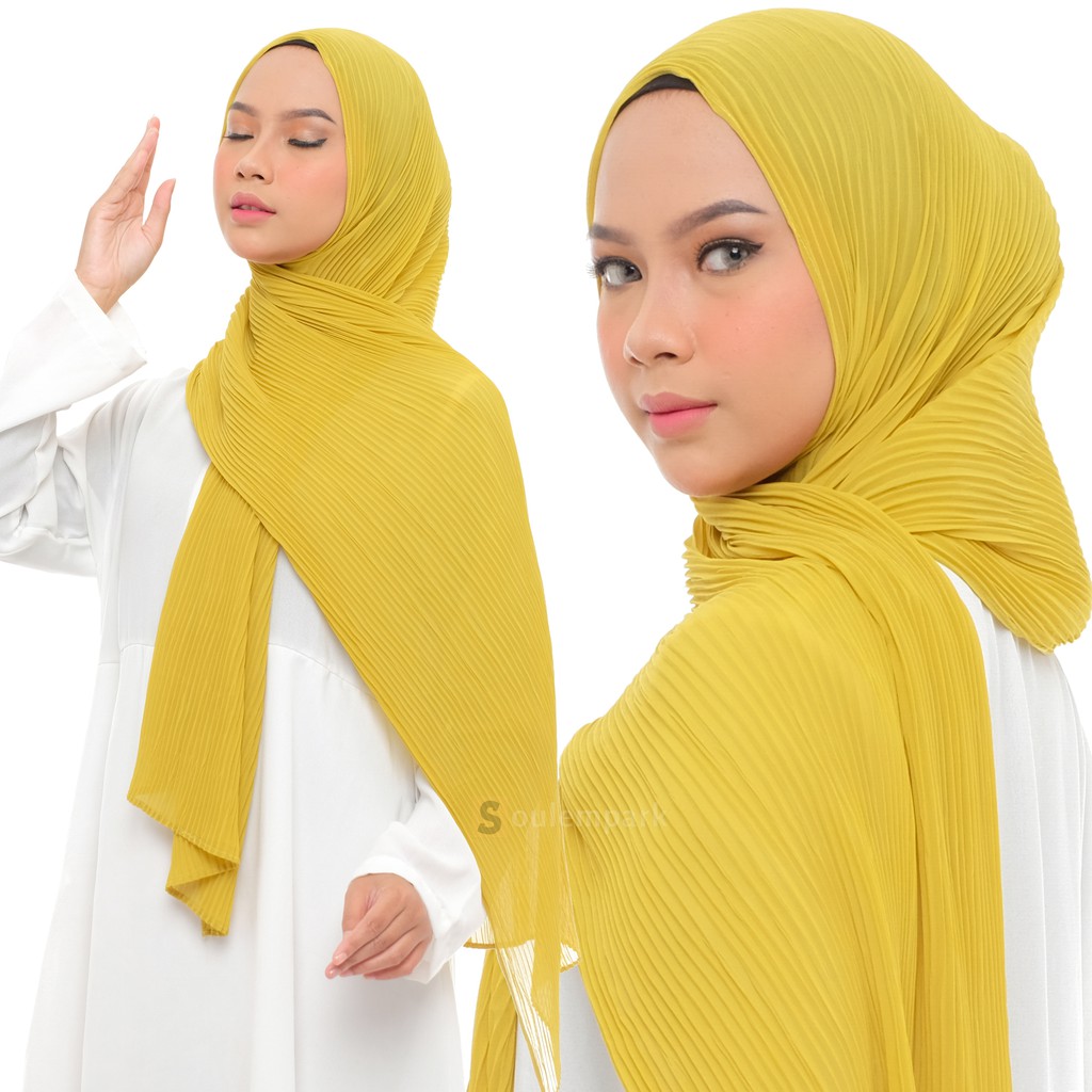 Pashmina Full Plisket Ceruty / Pleats-3
