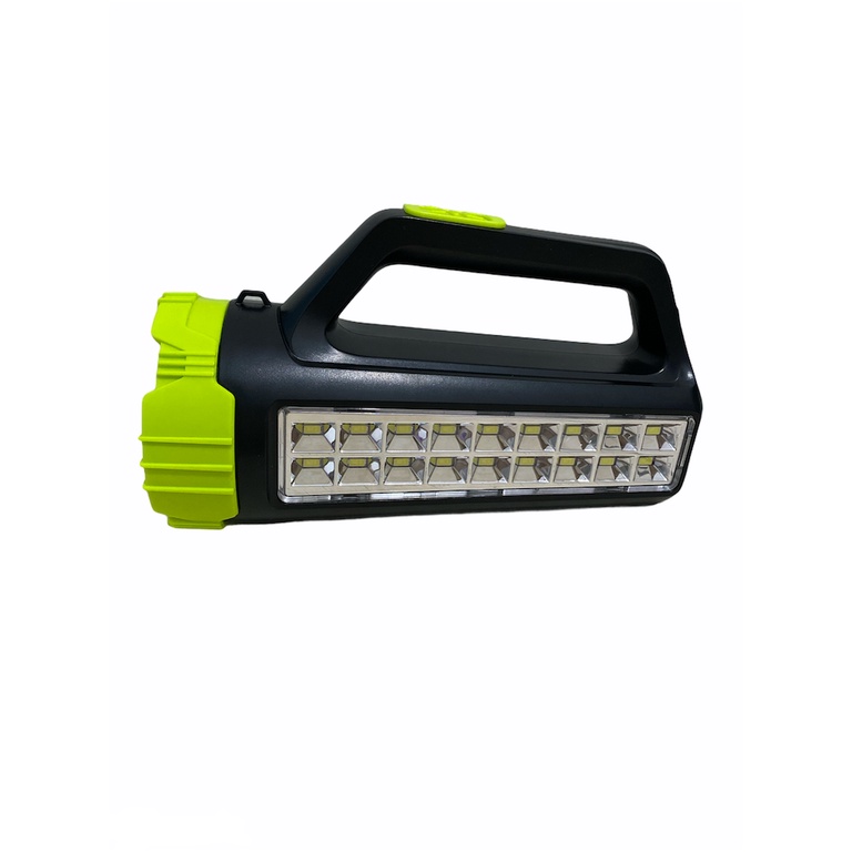 Luby Senter LED Super Terang 2in1 L2687 5W + Light SMD 18 LED PUTIH Rechargeable 500 Meter 6 JAM