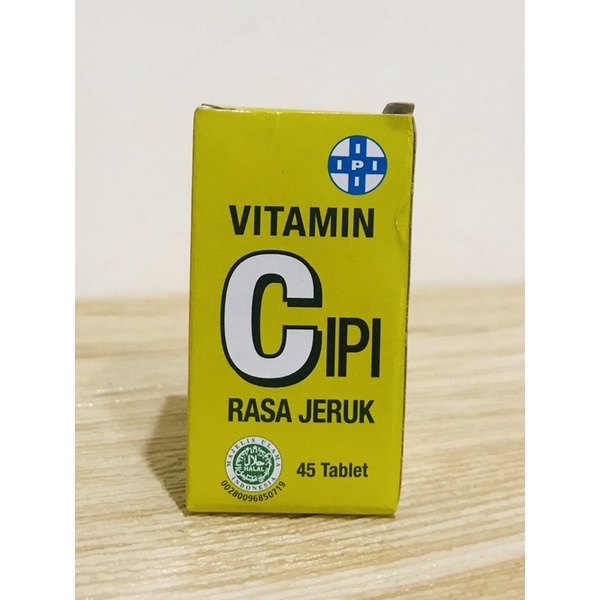 Vitamin C IPI | Rasa Jeruk | 45 Tablet