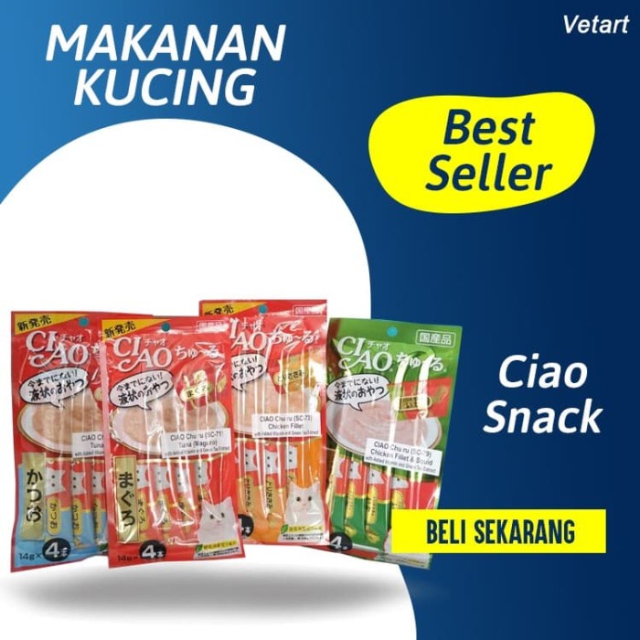 Makanan Kucing - Snack Kucing Ciao