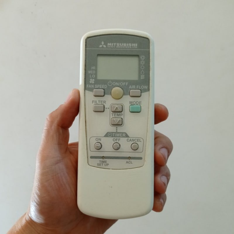 Remot Remote AC Original Mitsubishi RKX502A007B