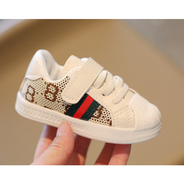 Sepatu anak dan bayi SNEAKER import premium motif ala 8 guccI