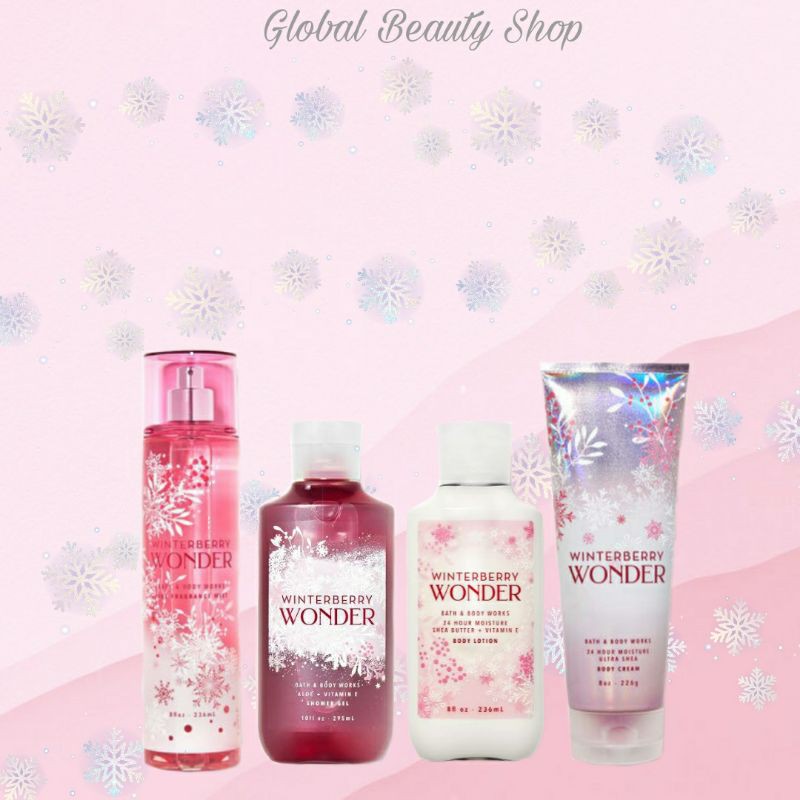 WINTERBERRY WONDER - Bath and Body Works BBW