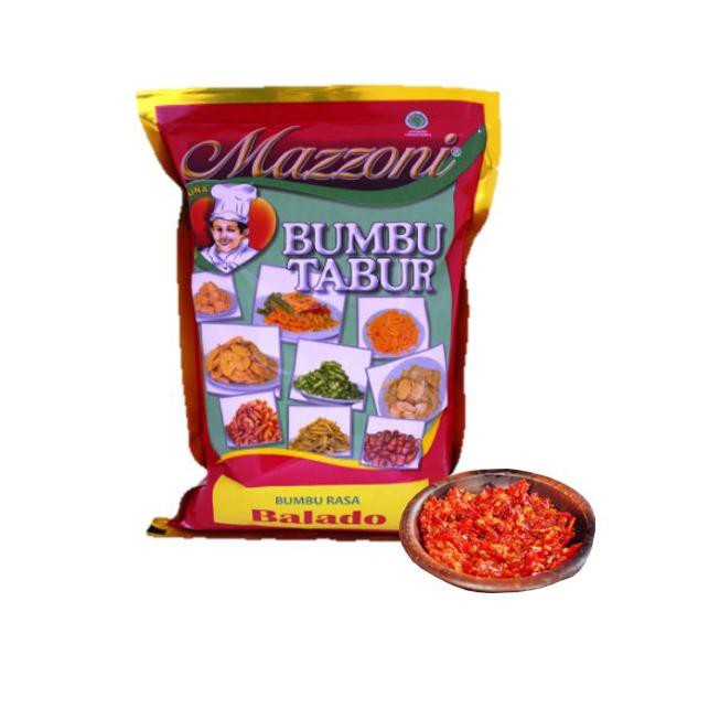 

Harga Terjangkau Mazzoni Bumbu Tabur Balado 1 kg ORD+
