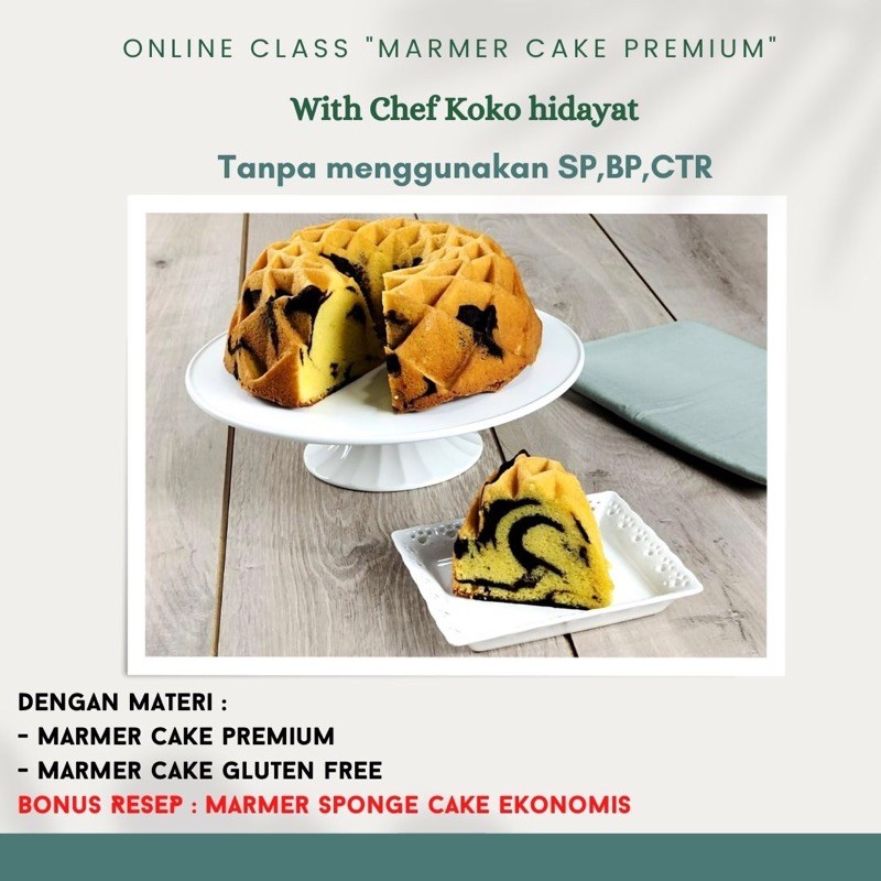 

Online class marmer cake premium