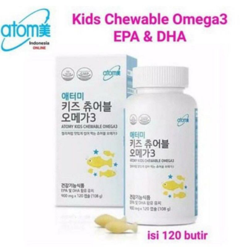 Kids Chewable Omega3. Omega3 anak