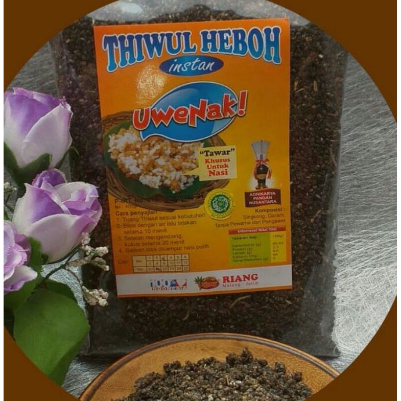 

Tiwul Tawar tidak manis original 400 gr