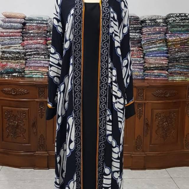 EXCLUSIVE SERIES Gamis MANDA Sog by Luza Batik