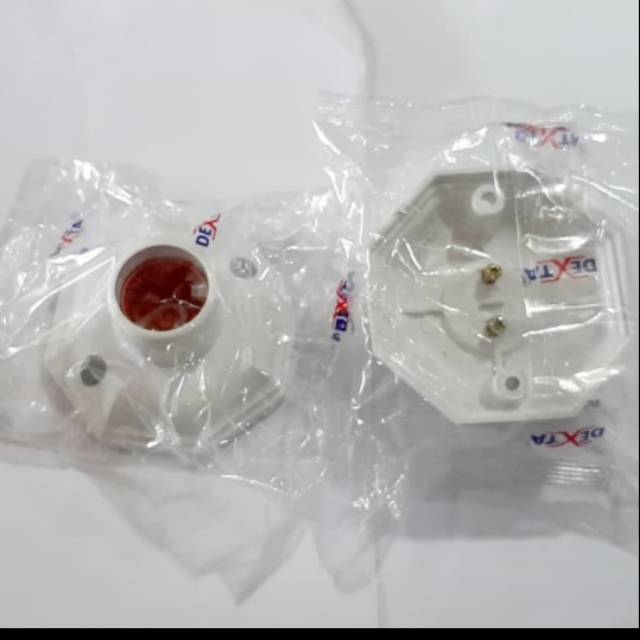 Pitting fitting duduk / pitting fitting lampu gypsum merk dexta