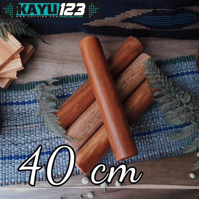 

Rolling Pin Kayu Panjang 40 Cm Penggiling Adonan (Rpv-05)