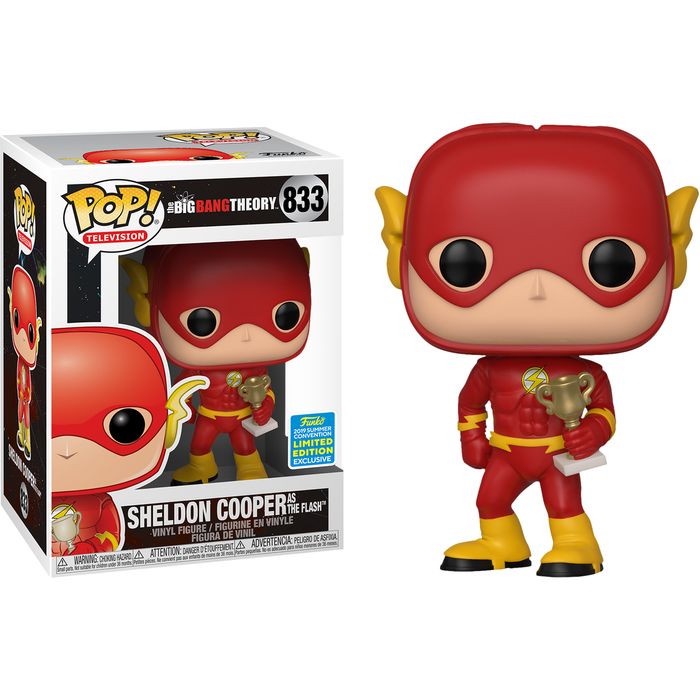 Sheldon Cooper as The Flash SDCC 2019 