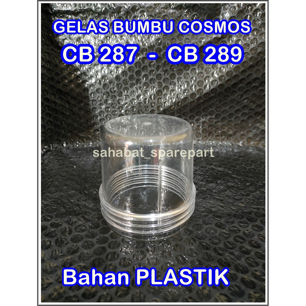 GELAS BUMBU BLENDER  BAHAN PLASTIK COSMOS CB 287 CB 289