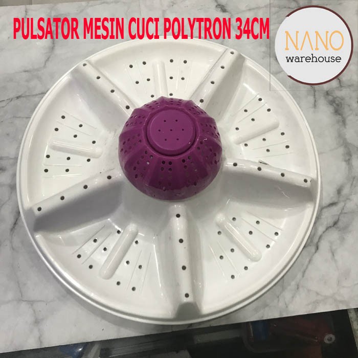 Pulsator Mesin Cuci Polytron Gigi Gerigi Bulat 10 Diameter 34 cm  ( 34cm )