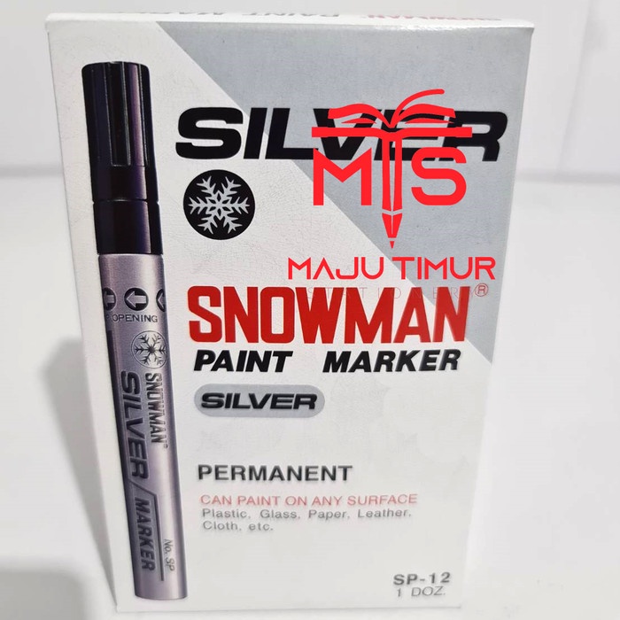 

Buruan Snowman Paint Marker Spidol Ecer Trendi