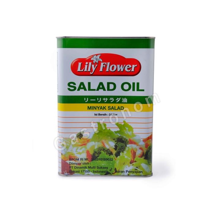 

BAYAR COD Lily Flowers Salad Oil 3 liter PROMO