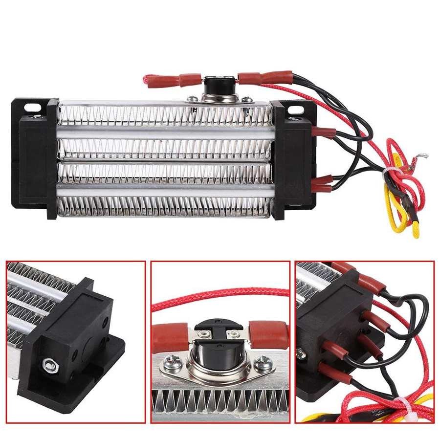 Heater 300W Elemen Pemanas Udara Mesin Tetas Telur Inkubator 220V AC 300W