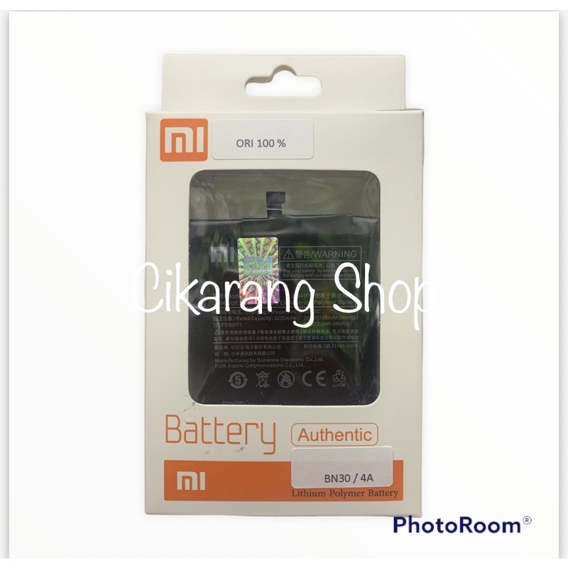 BATERAI XIAOMI REDMI 4A BN30 BN 30 ORIGINAL