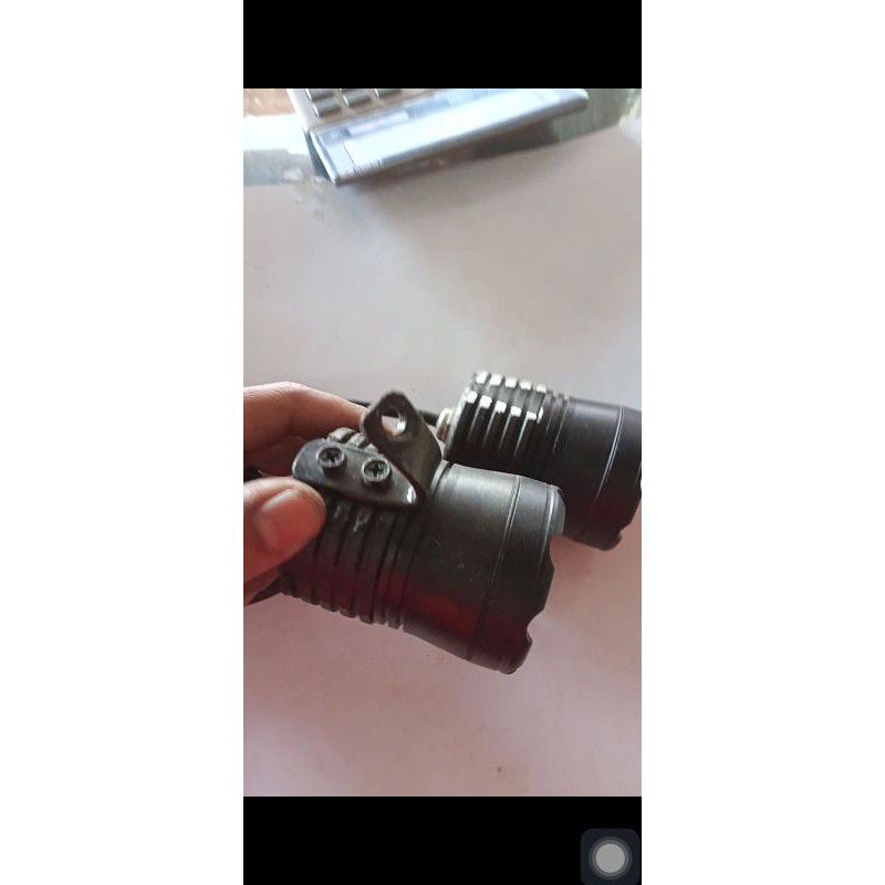 lampu tembak Xmax bekas 1set 2pcs - lampu tembak segala jenis motor pemakaian pribadi no briket
