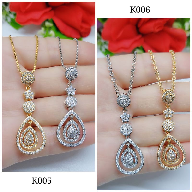 Kalung xuping permata K005-K008